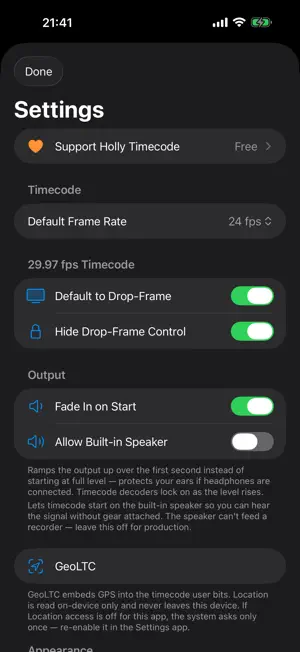 Holly Timecode screenshot 4