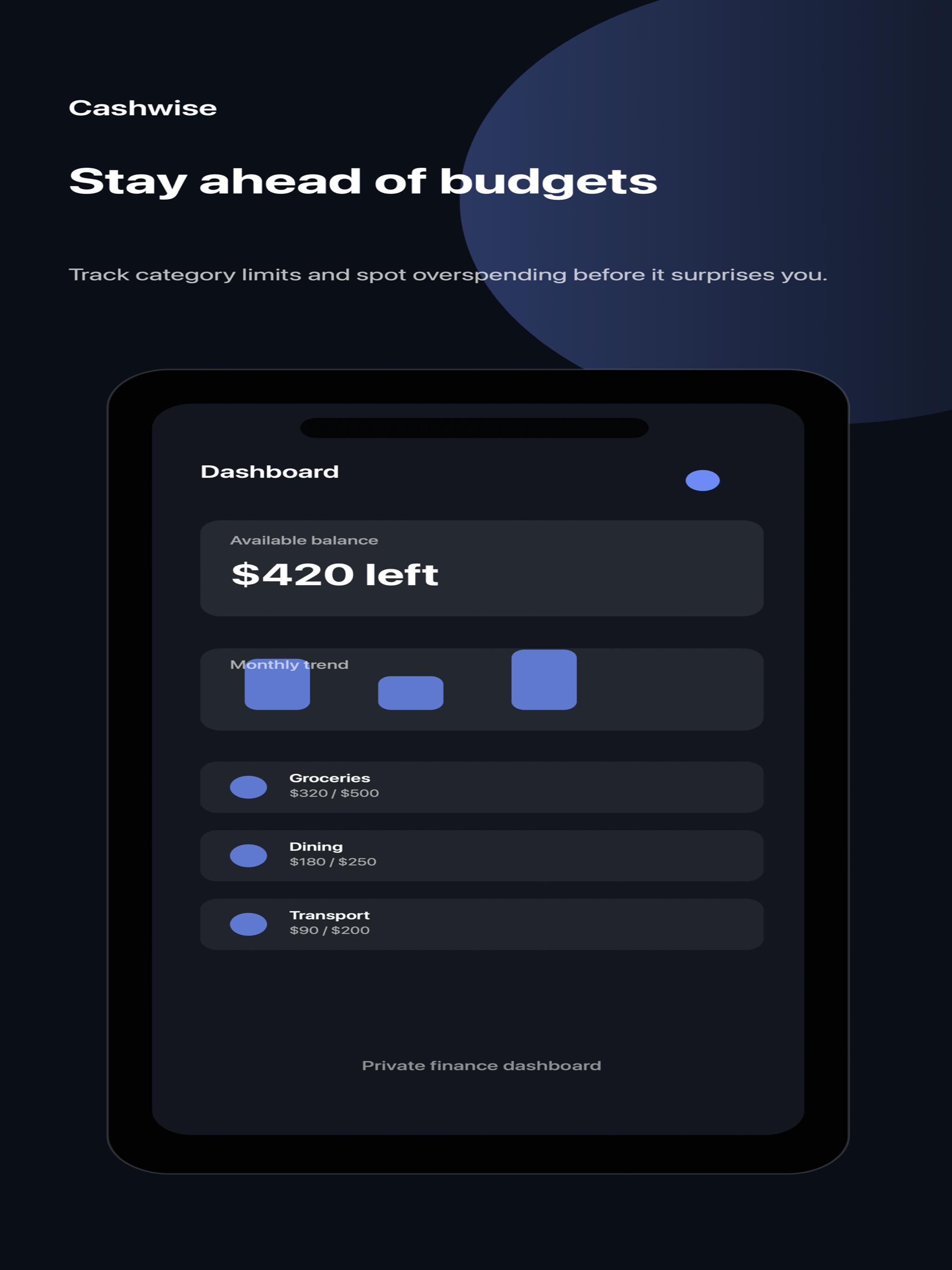 Cashwise Budget screenshot 7