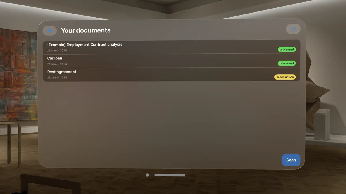 AI Lawyer: legal documents screenshot 1