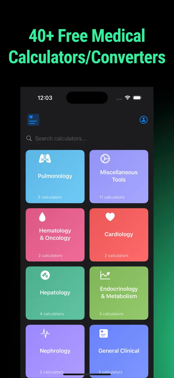 Screenshot #1 pour BioMedCal