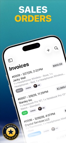 Order Management for Business iPhone screenshot