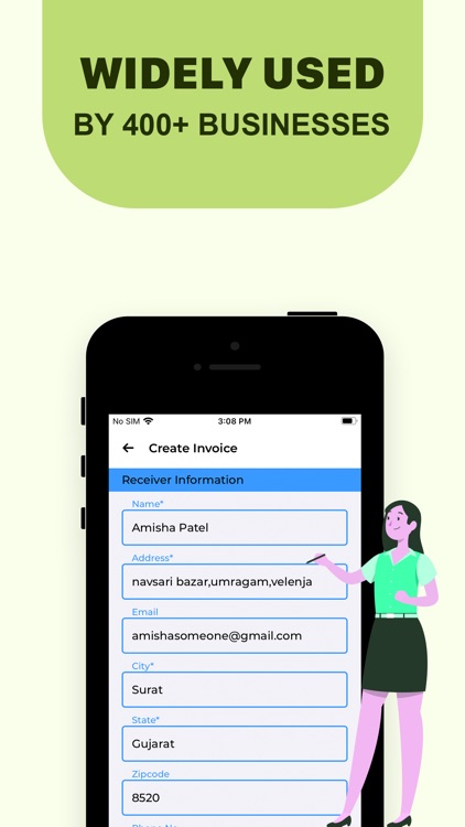GST invoice and Bill Maker App screenshot-4
