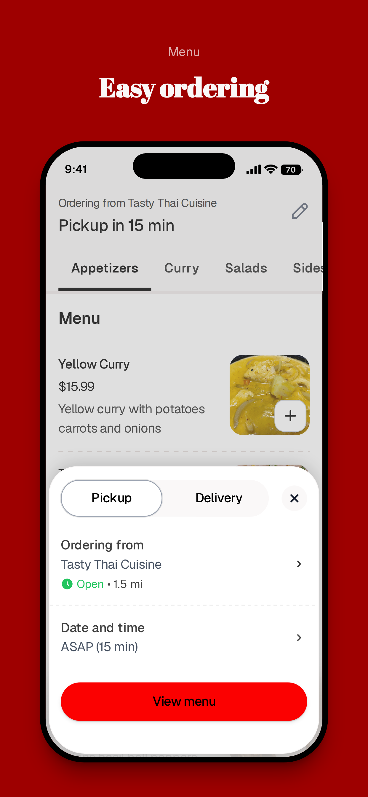 Tasty Thai Cuisine screenshot 3