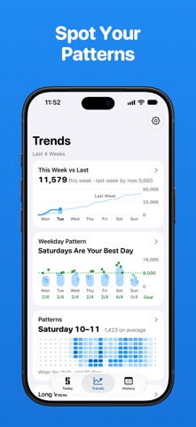 Steps for Watch iPhone screenshot