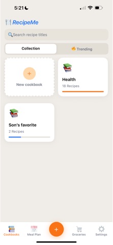 ReceipeMe screenshot