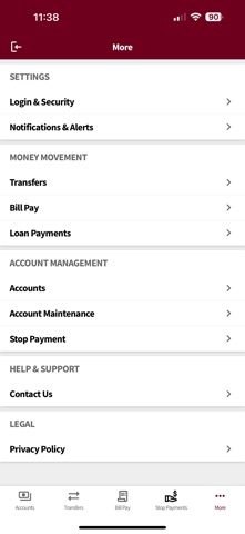App screenshot
