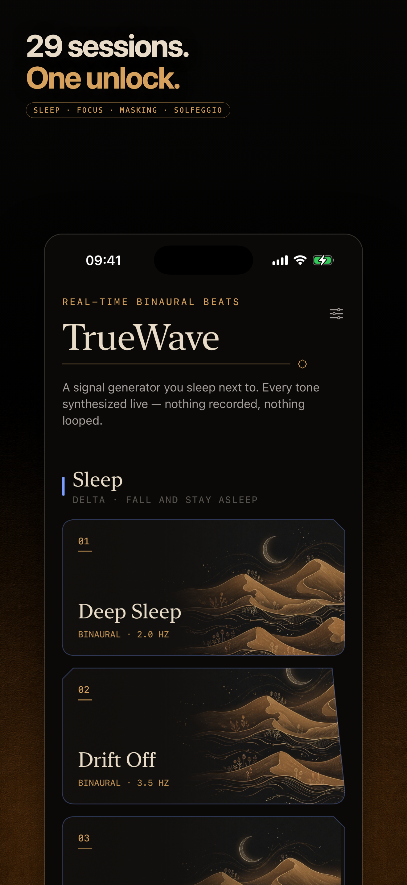 TrueWave: Binaural Beats screenshot 4