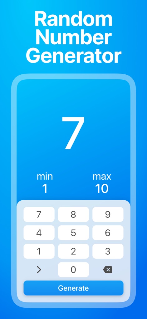 Random (Number Generator) - App de Utilidades | MWM
