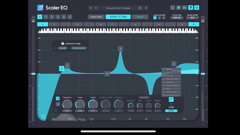 #2. Scaler EQ (iOS) 由: Scaler Music