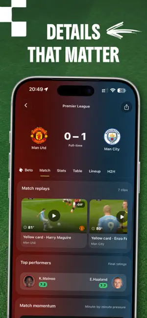 Beto: Football AI screenshot 2