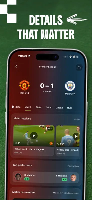 Beto: Football AI screenshot 2 of 7