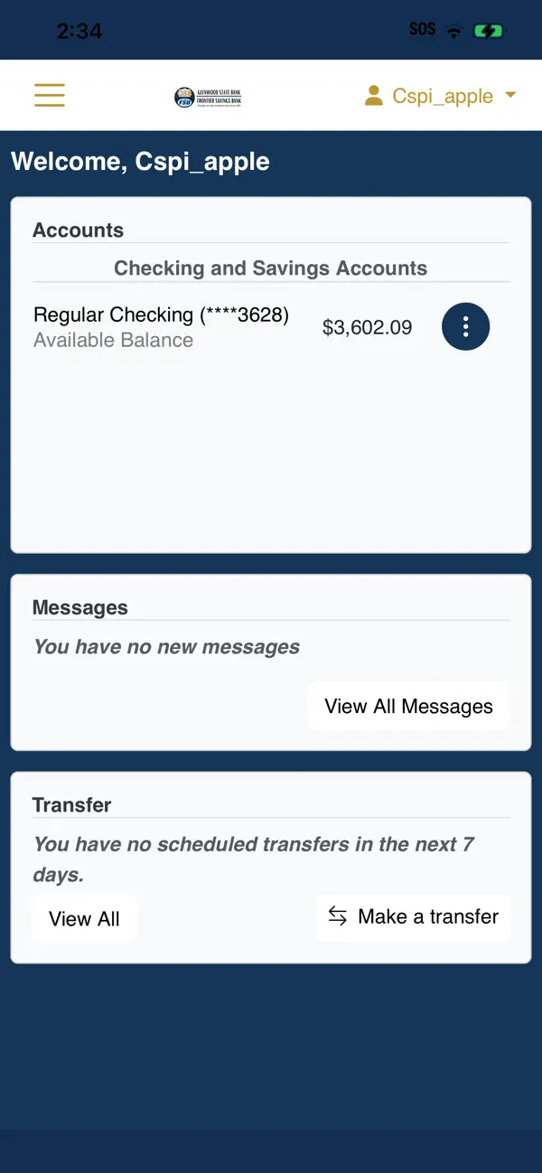 Screenshot #2 pour Glenwood Frontier Mobile