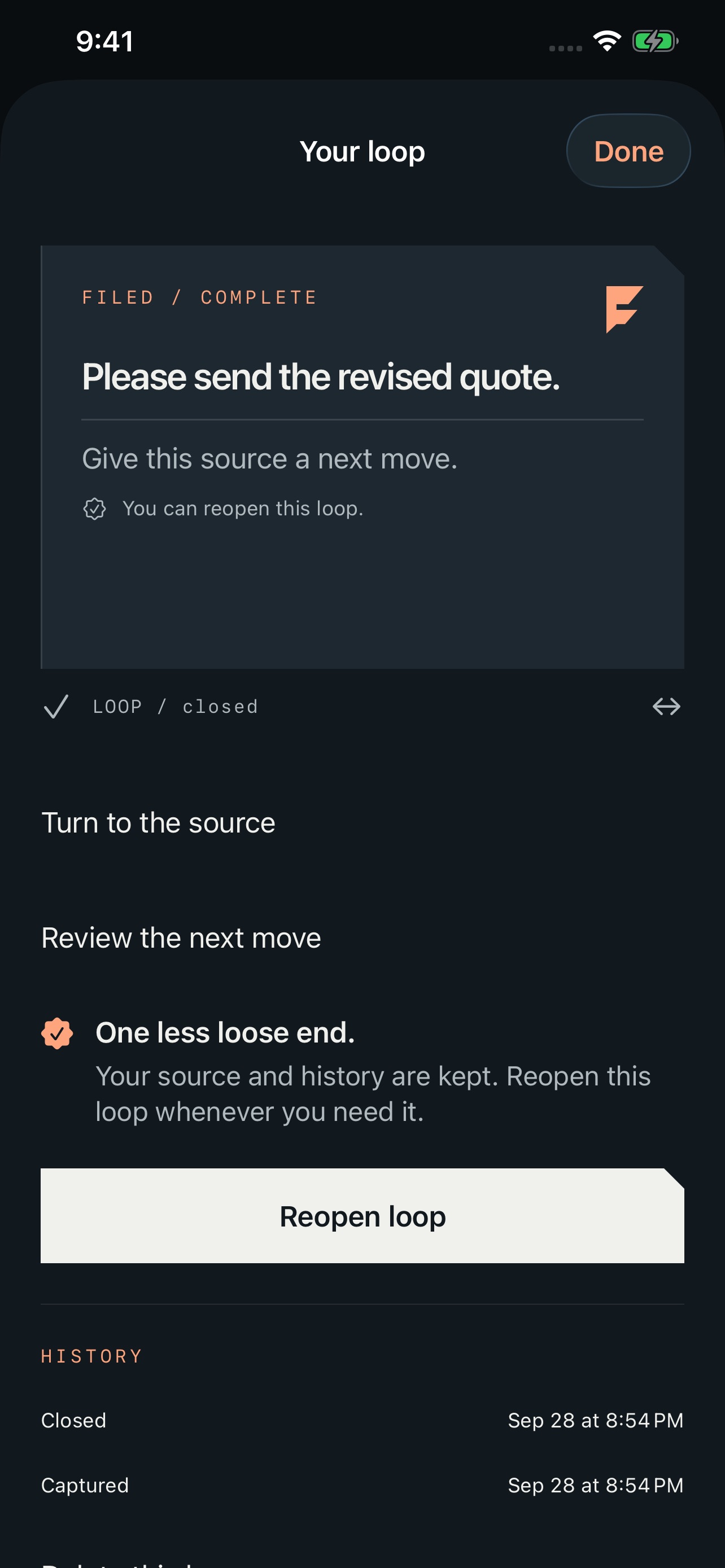 Screenshot 4 of Foldue: Close the Loop