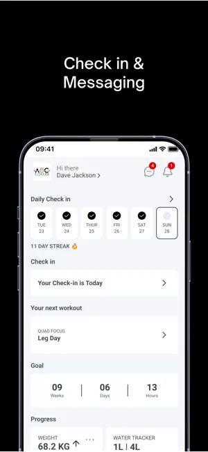 AOC FITNESS screenshot 1