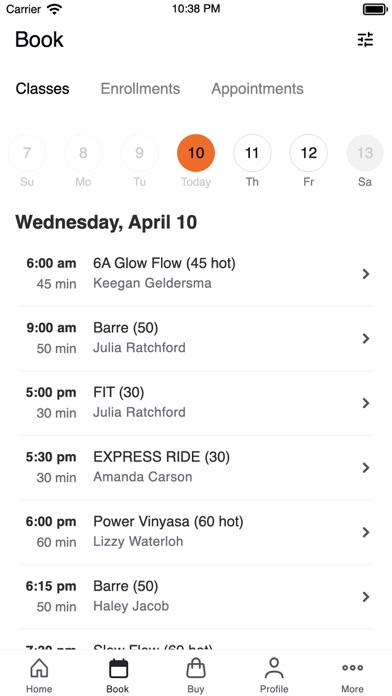 Fever Yoga Cycle Strength Screenshot