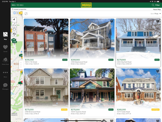 Howard Hanna Real Estate iPad screenshot 2 - Lifestyle app