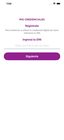 Credencial Contigo Salud iPhone screenshot