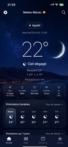 Meteo Maroc screenshot