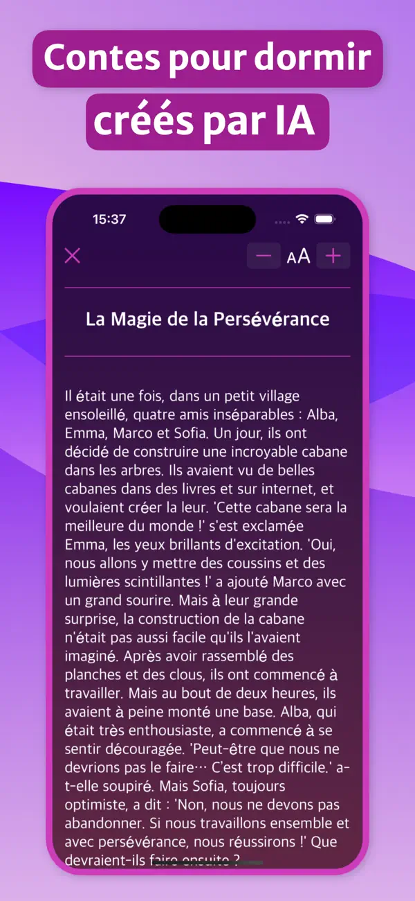 Screenshot #1 pour KINI Histoires Infantiles
