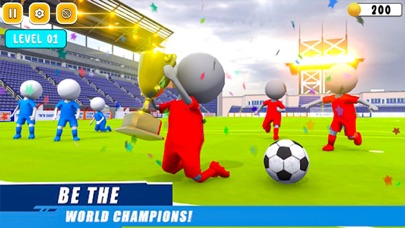 Stickman Kick-Star Soccer Goal Screenshot