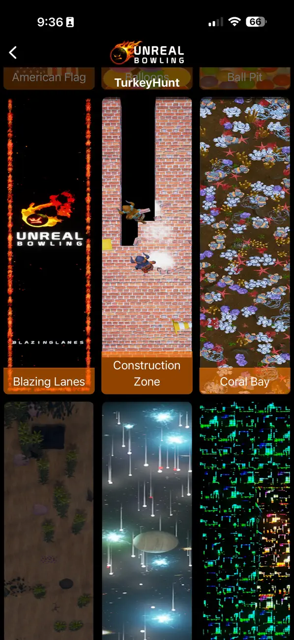 Screenshot #1 pour Unreal Bowling