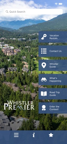 Whistler Premier iPhone screenshot