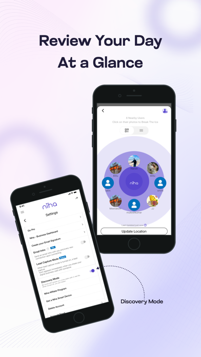 Niha - Digital Business Card Screenshot