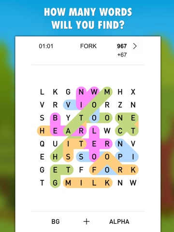 Words Everywhere iPad screenshot