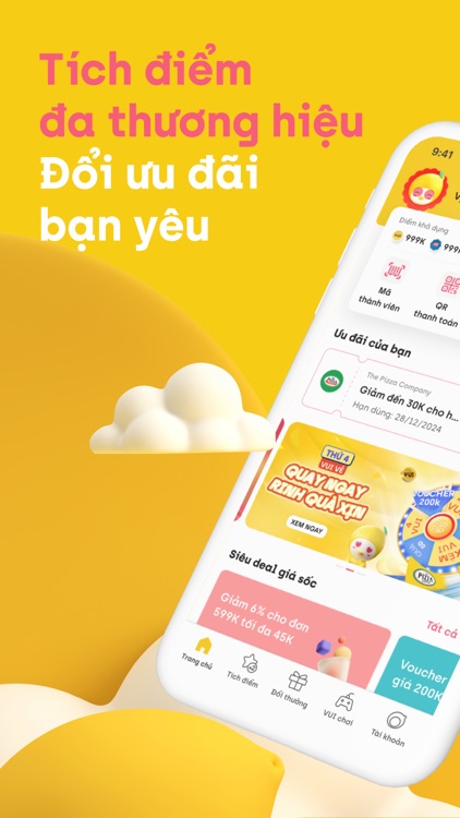 TAPTAP - Tích điểm đổi Voucher