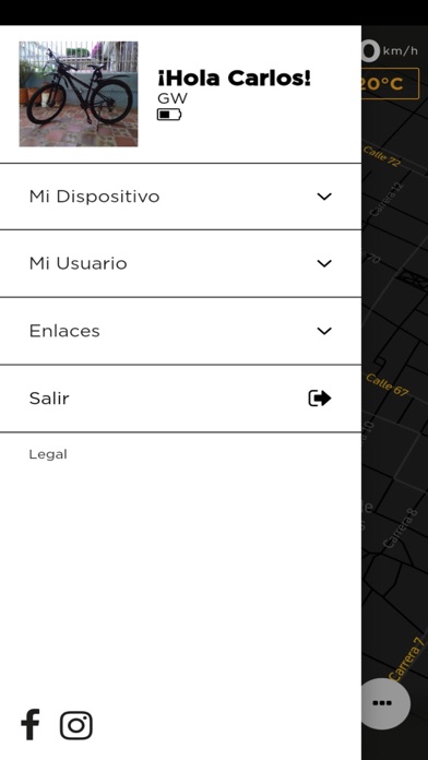 Tribu GPS Screenshot