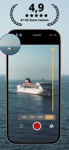 SuperLens HD 1000x Zoom iPhone screenshot