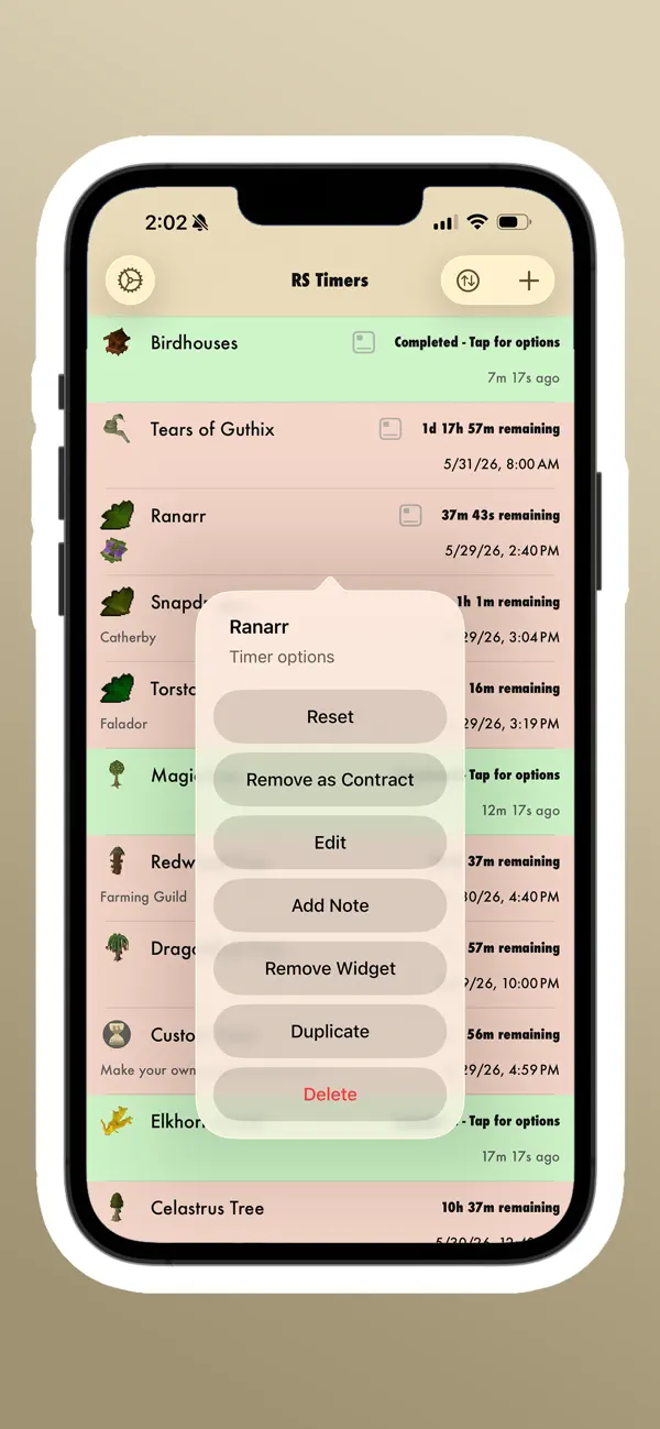 Screenshot #3 pour RS Timers