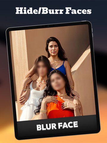 Blur Face - Censor Image* iPad screenshot
