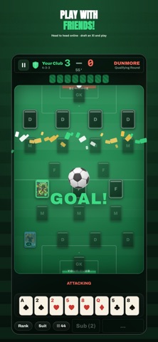 COPA - The Soccer Card Game iPhone screenshot