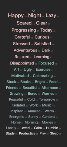 Three Word Diary Screenshot 2 of 4