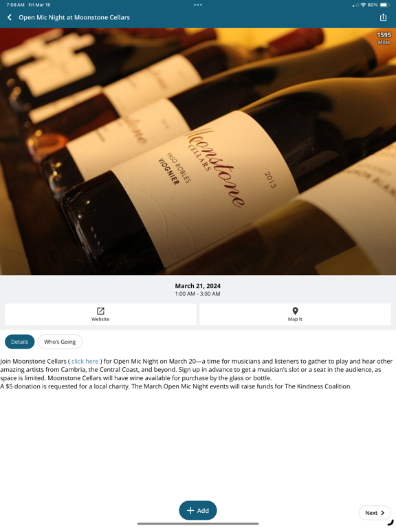 Visit Cambria iPad screenshot 7 - Travel app