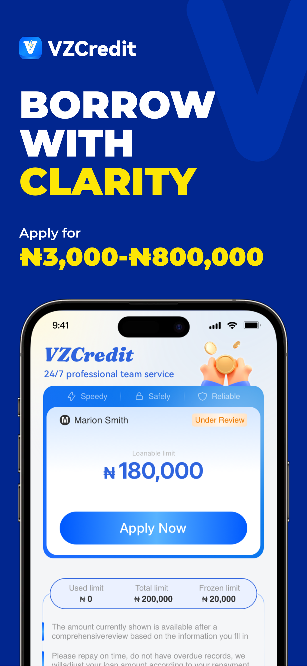 VZCREDIT: Instant Loan Nigeria
