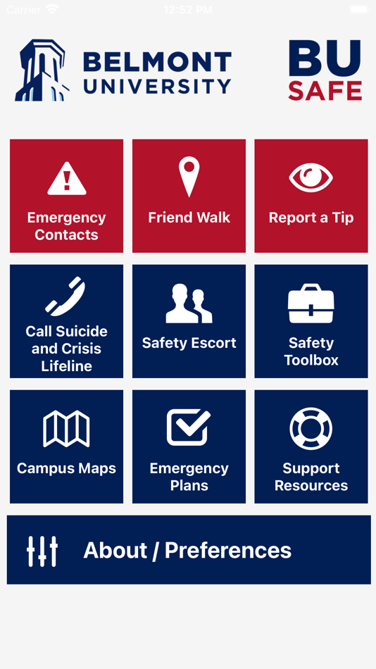 #1. BU SAFE (iOS) 由: Belmont University