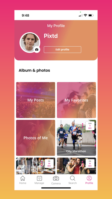 Pixtd: Share Event Photos Screenshot