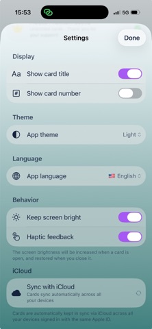 Fidelio: Wallet Pro Screenshot 6 of 6