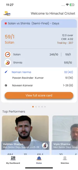 Himachal Cricket screenshot 1