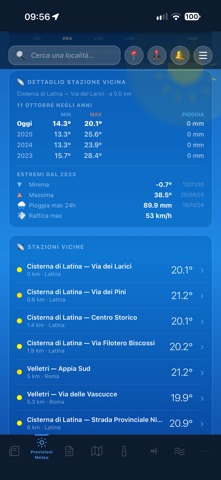 Meteo Cloud - Previsioni Meteo iPhone screenshot 4