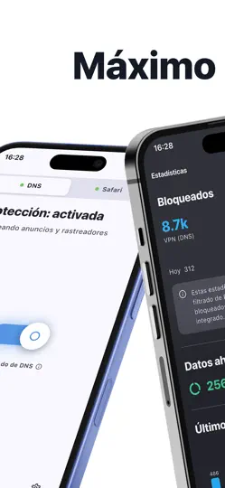 Captura de pantalla de Ad Blocker Pro: Safari & DNS en iPhone 2