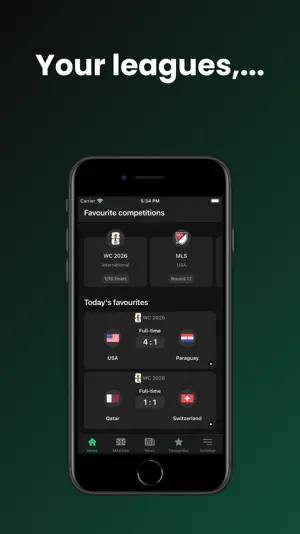 Golasso - Soccer Live Scores screenshot 1