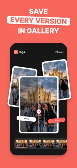 Diga: Digicam Photo Editor screenshot 2