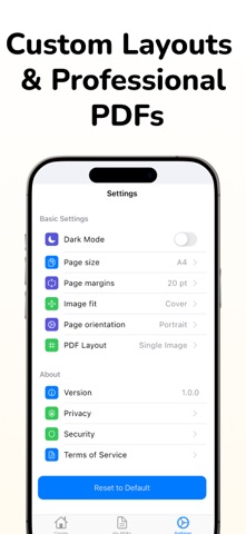 Convert Photo to PDF: PhotoPDF iPhone screenshot