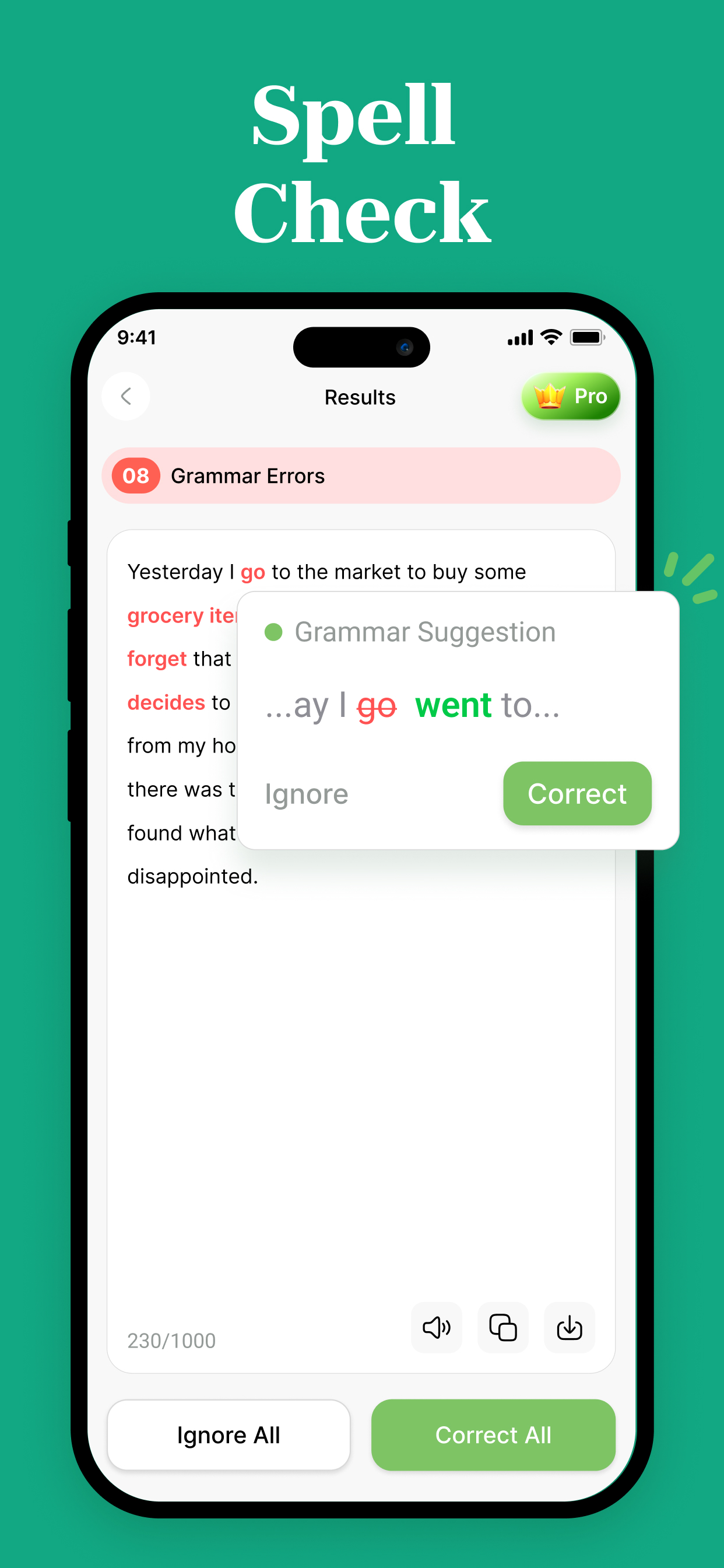 Grammar Checker - Spell Check screenshot 3