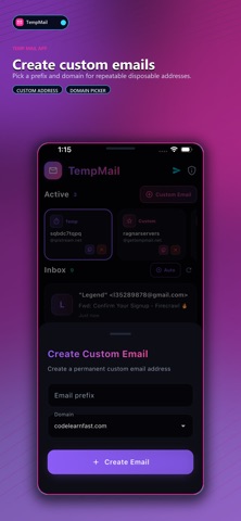 Temp Mail - Tempmailget Screenshot 3 of 6