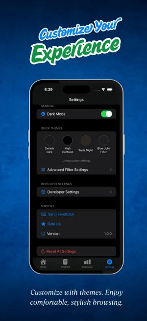 Dark Mode for Safari - EyeRest screenshot 3
