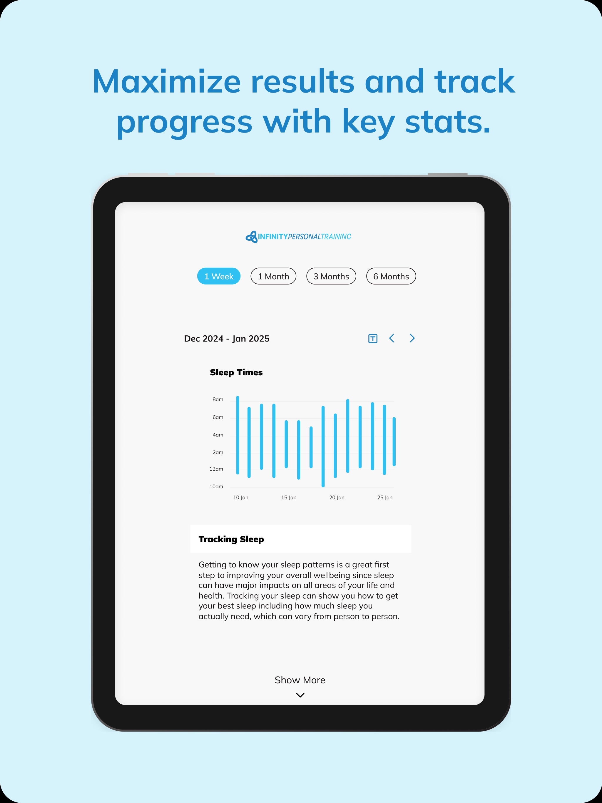 Infinity PT Coaching App screenshot 8